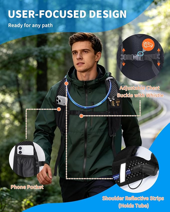 Blue Quartz Hydration Backpack - Image 3