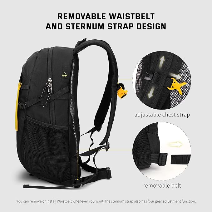 SKYSPER Small Hiking Backpack, 20L/30L Lightweight Travel Backpacks Hiking - Image 3