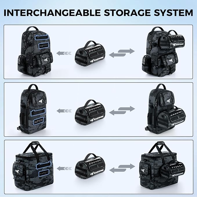 KastKing BaitSpace Line Management Bag, Fishing Line Storage Bag - Image 8