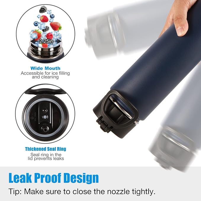 Volhoply 24oz Insulated Water Bottle - Image 4
