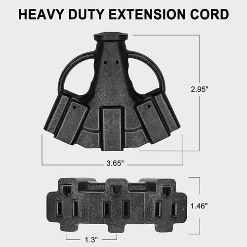 10FT 12/3 Outdoor Extension Cord - Image 2