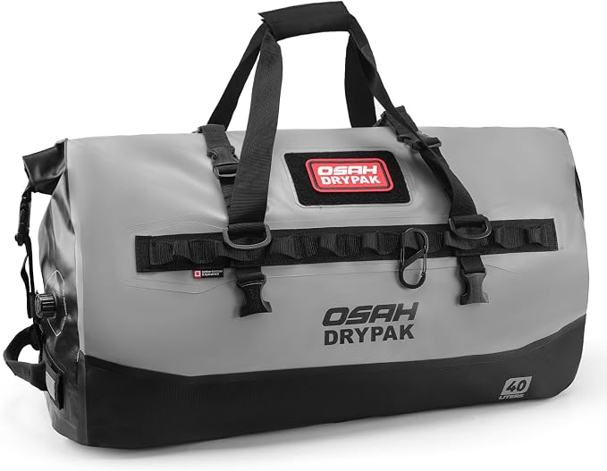 OSAH DRYPAK Waterproof Duffel Bag 25L/40L/60L – Heavy-Duty Motorcycle Tail Bag by OSAHDRYPAK
