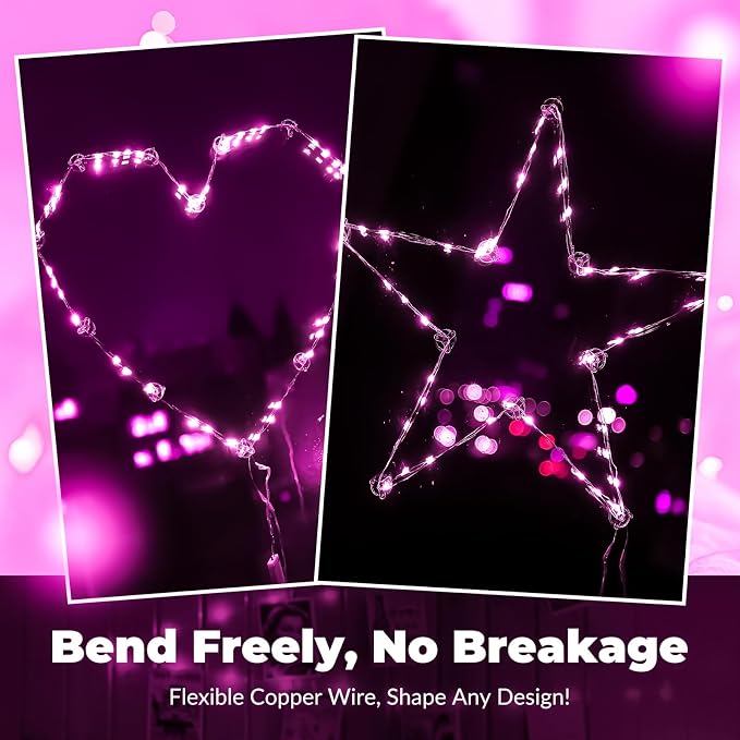 ZSJWL 30 Pack Multicolor Fairy Lights Battery Operated, 7FT 20LED Mini Starry - Image 5