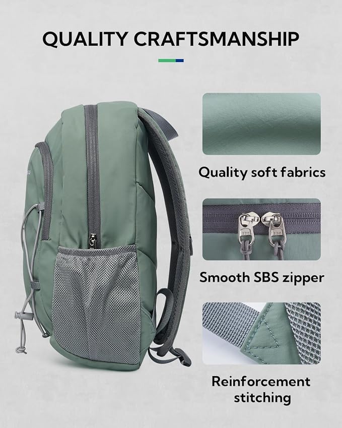 WATERFLY 12L Small Hiking Backpack: Day Pack Lightweight Travel Bag Camping - Image 5