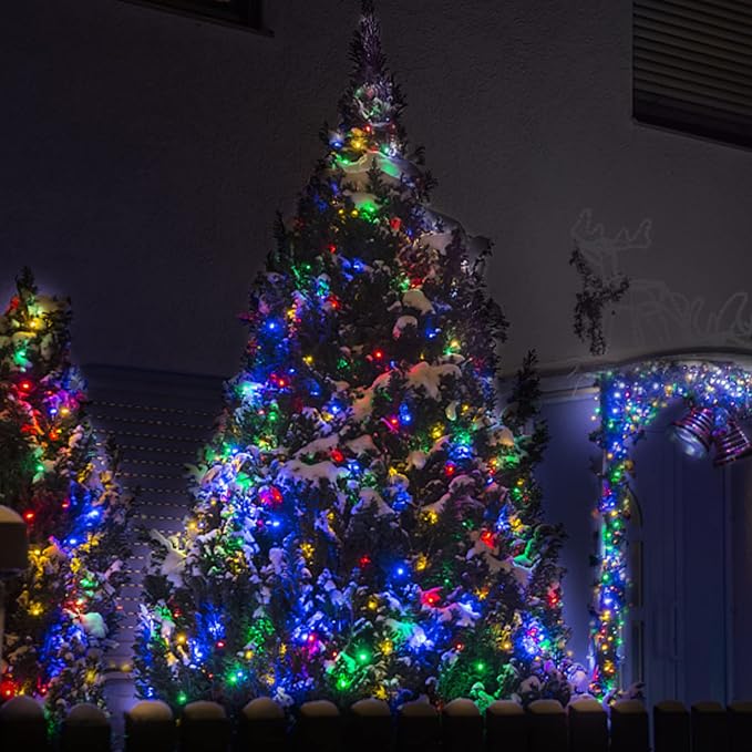suddus 33ft 100 LED Outdoor String Lights, Led Twinkle Lights - Image 9