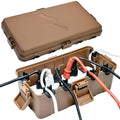 Hrensaw Medium Outdoor Electrical Box, IP54 Waterproof Extension Cord Cover w/6 by Hrensaw