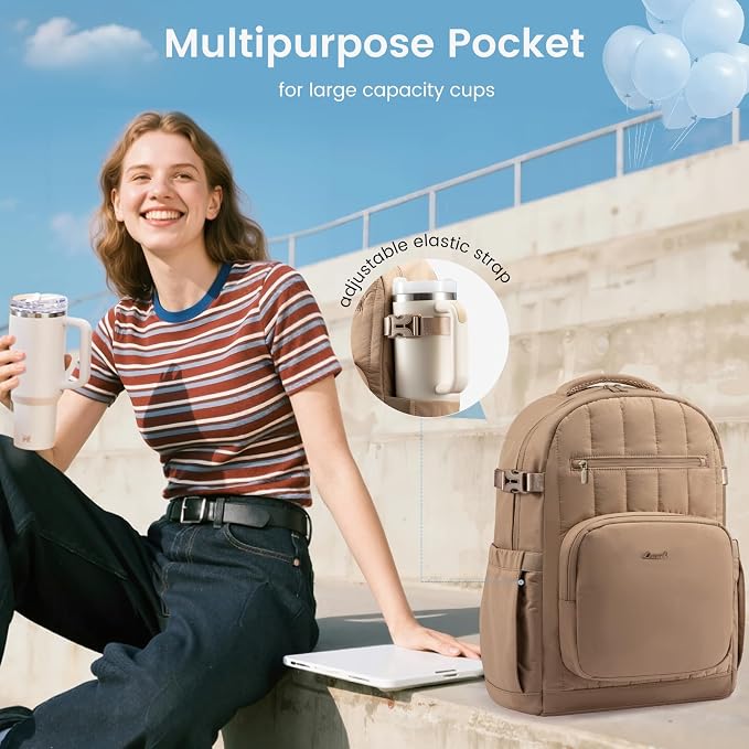 LOVEVOOK Laptop Backpack for Women - Image 2