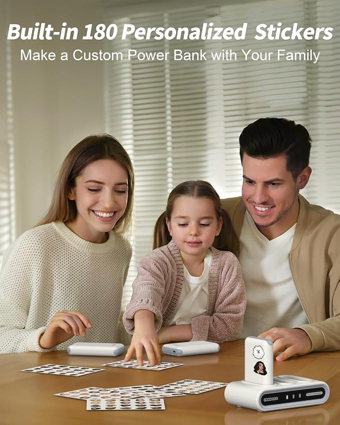 GOODaaa Portable Charger, 3 Outputs 1 Inputs Family Power Hub - Image 2