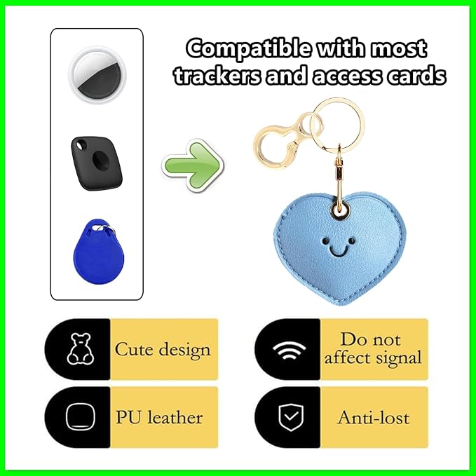 Leather Keychain Holder Case Compatible - Image 3