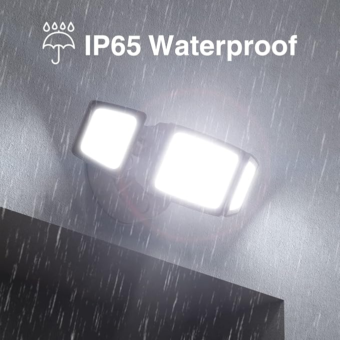 Onforu 70W LED Dusk to Dawn Flood Lights, 7000LM Brown Exterior Security - Image 5
