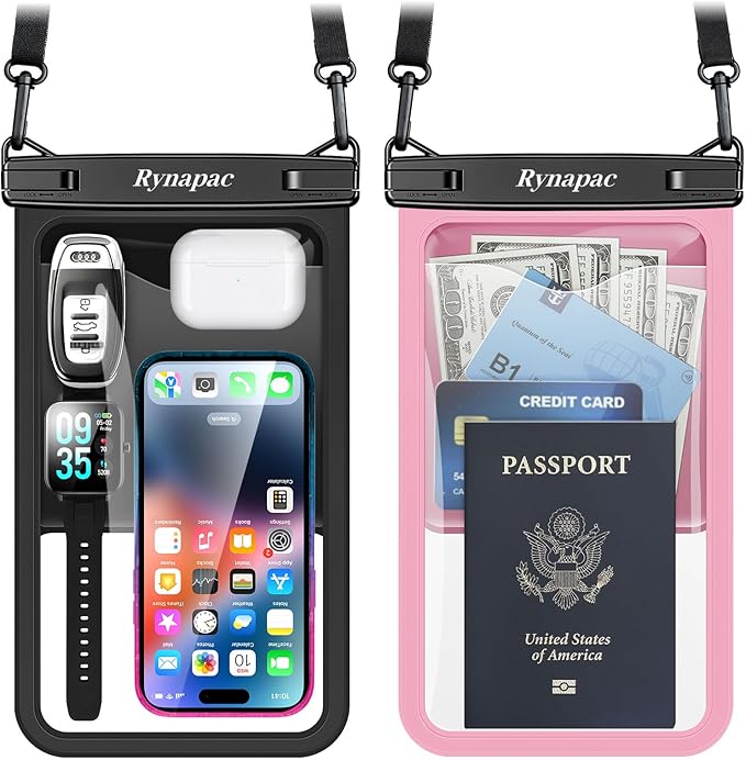 Rynapac [Up to 10" Large Waterproof Phone Pouch by Rynapac