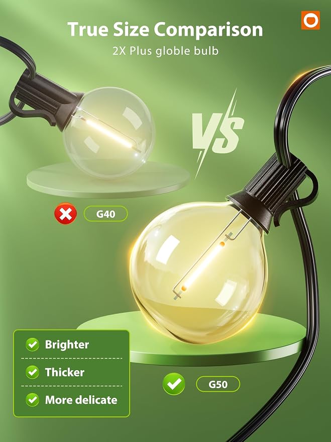 addlon 56FT Solar String Lights - Image 2