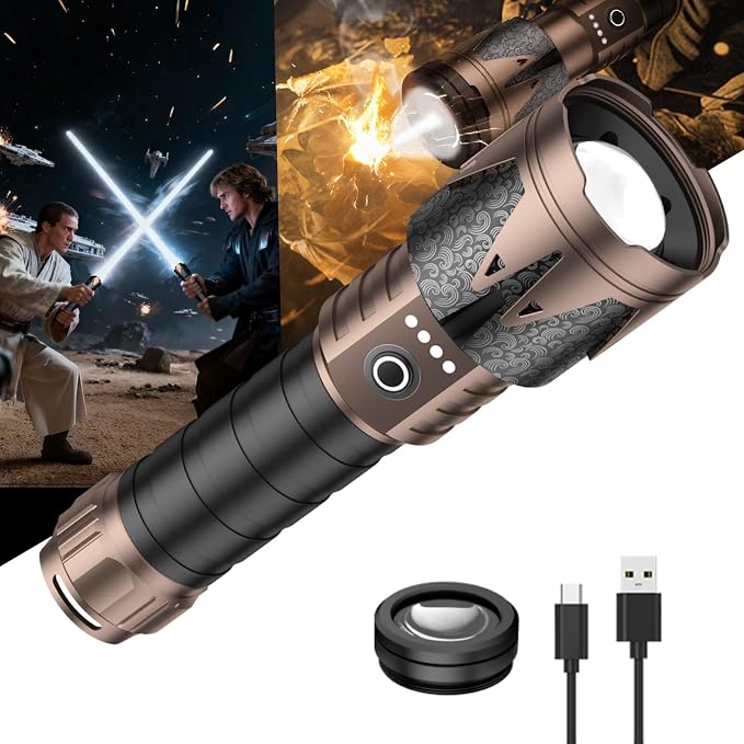 SKYFIRE Rechargeable Flashlight by SKYFIRE