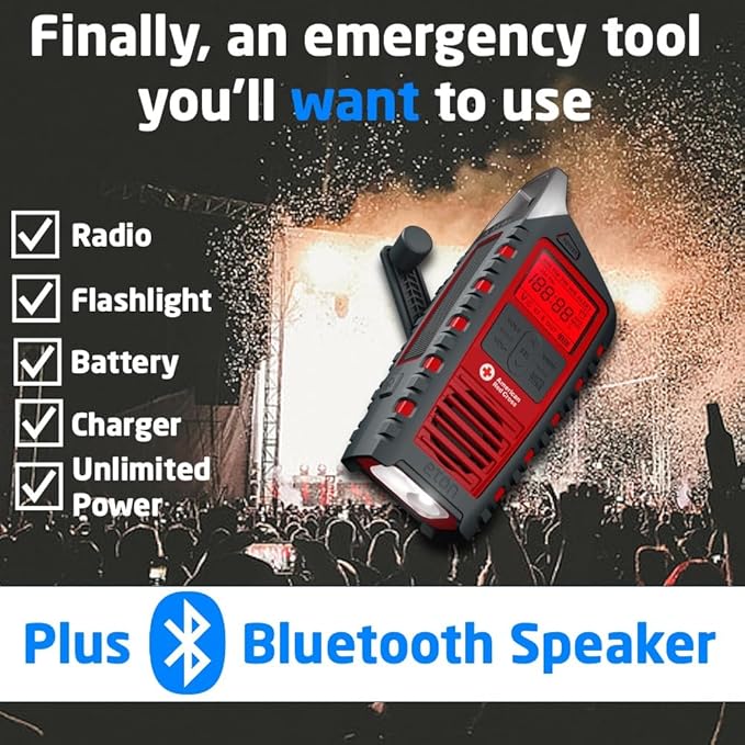 Eton Odyssey Multi-Powered All-Band Bluetooth Emergency Radio - Image 2