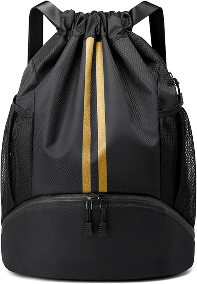 JELUTAR Drawstring Backpack Gym Bag by JELUTAR