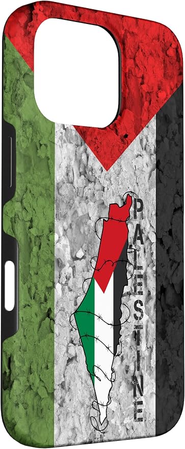 Kufiya PALESTINE Keffiyeh flag, Palestinian Map pattern Case - Image 3