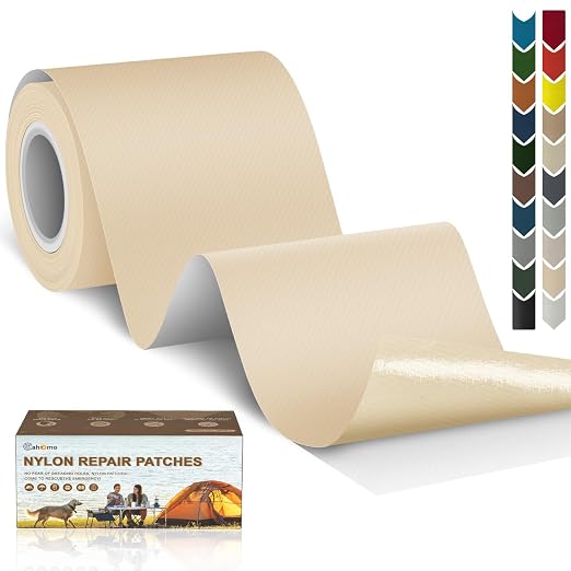 Cahomo 3x79 Nylon Repair Patch Nylon Repair Tape Self Adhesive Fabric Tapes by Cahomo