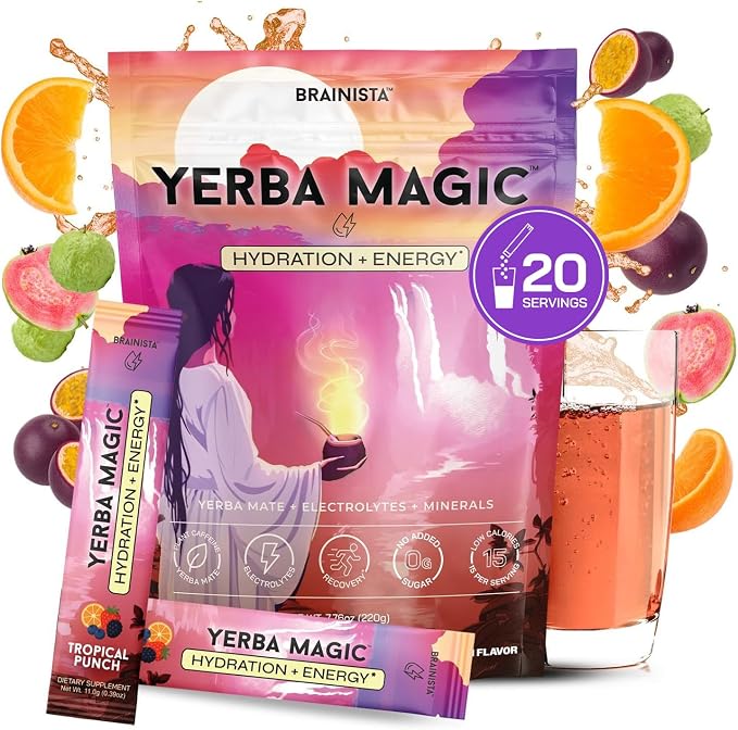 Yerba Magic Hydration + Energy by Brainista