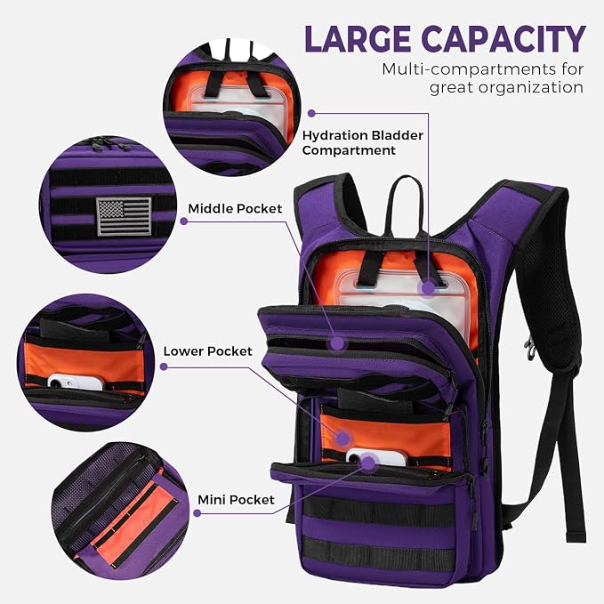 Koculemi Tactical Hydration Backpack - Image 5