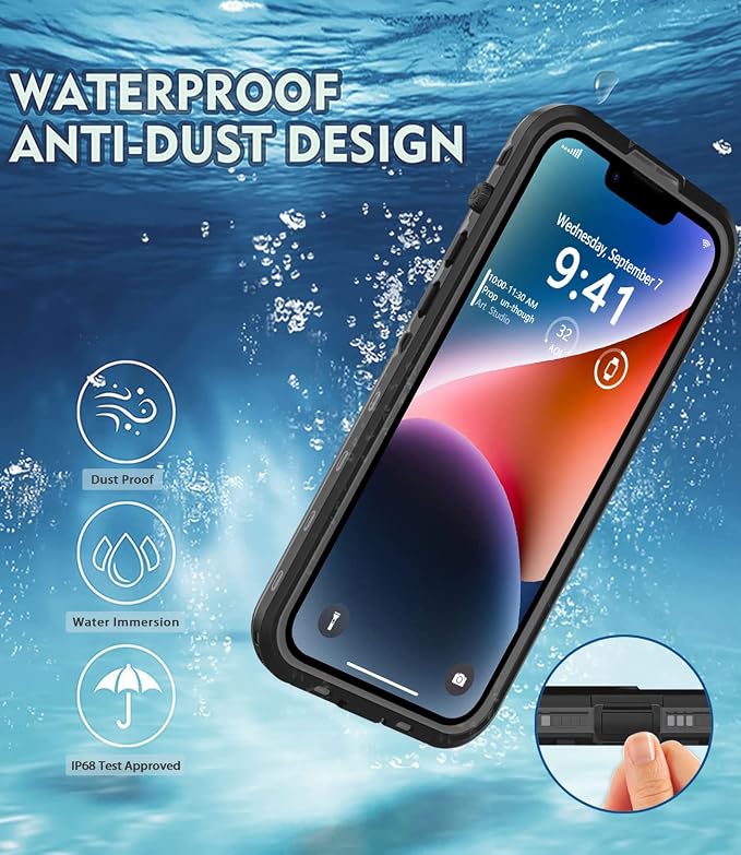 for iPhone 14 Waterproof Case - Image 3