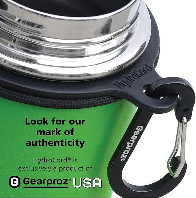 Gearproz HydroCord 1.0 Handle for Hydro Flask Wide Mouth Water Bottles - Image 6