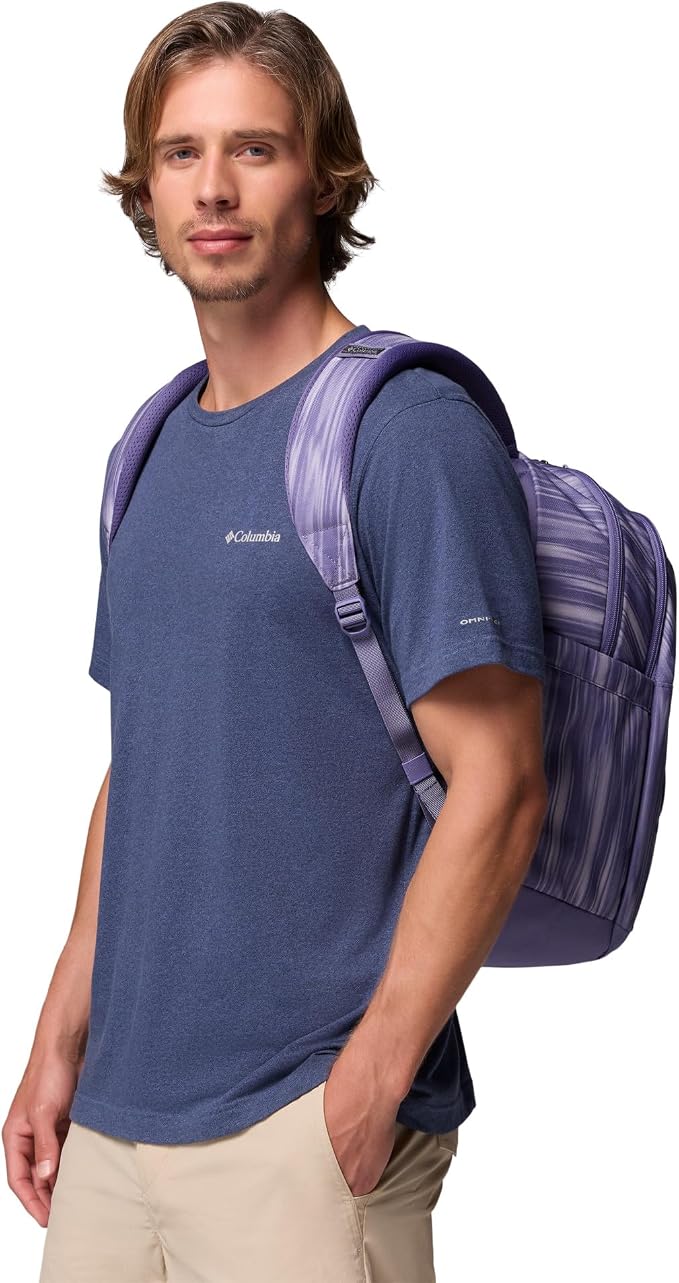 Columbia Unisex Buxton 26L Backpack, Stormwatch Shimmer, One Size - Image 3