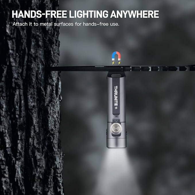 ThruNite Ti Keychain Flashlight, Bright 650 Lumens LED Portable Light, Compact - Image 4