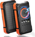 ERRBBIC Solar Charger Power Bank 49800mAh, 22.5W Portable Charger, 15W Wireless by ERRBBIC