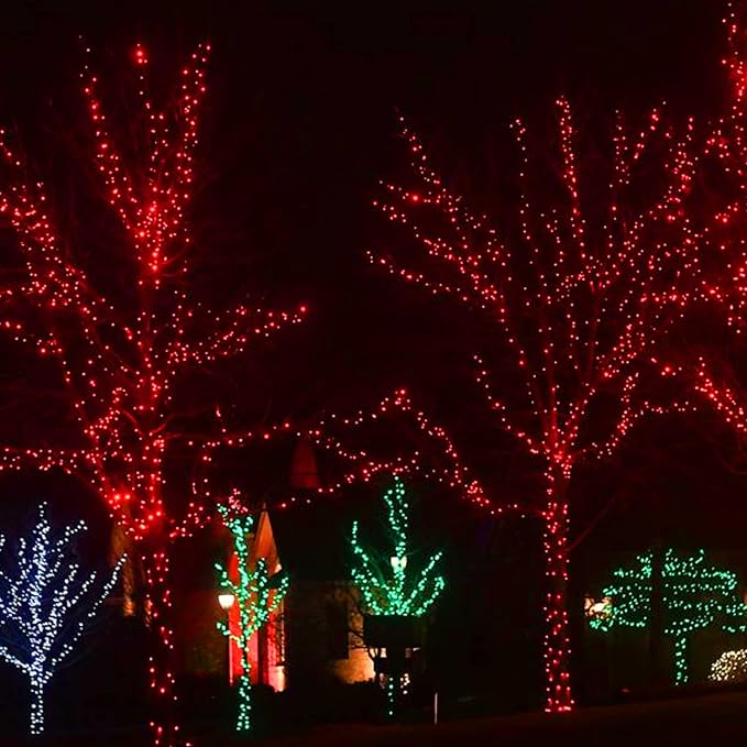 Dazzle Bright 300 LED Christmas String Lights, 100 FT Connectable Waterproof - Image 7