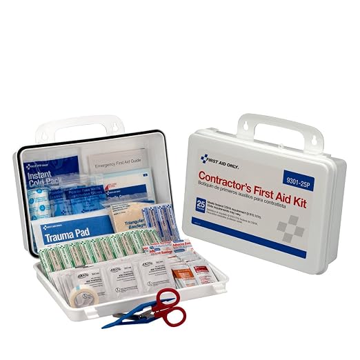 First Aid Only 9301-25P 25-Person Contractor's First Aid Kit - Image 4
