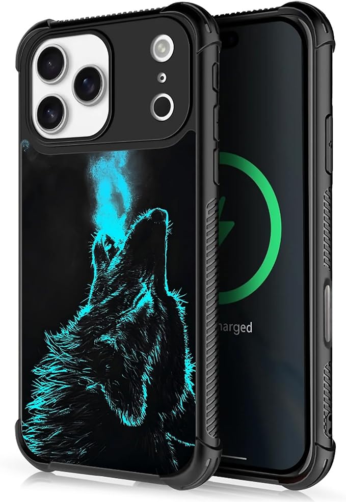 for iPhone 17 Pro Max Case, for MagSafe Graphic Design for Girl Boy Soft by FKBRCL4U