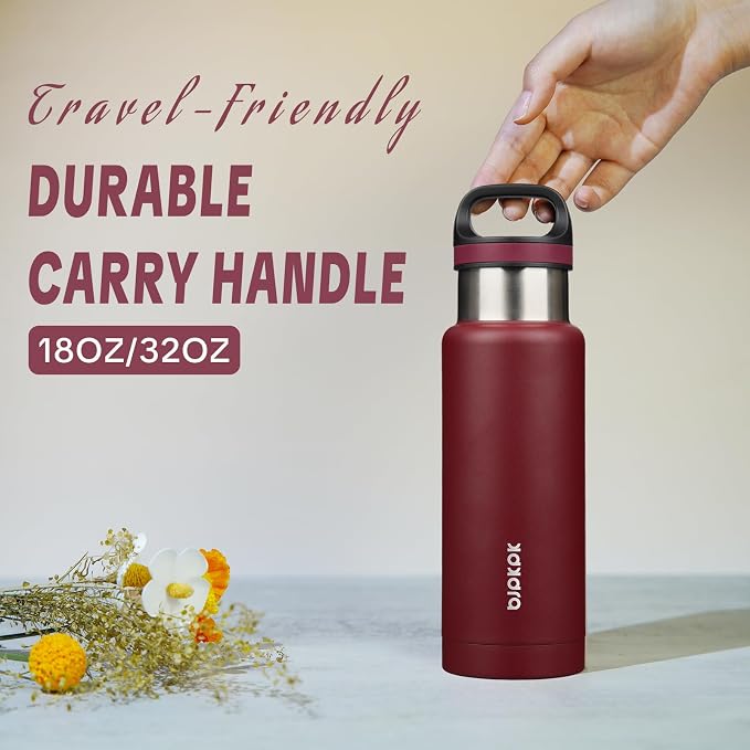 BJPKPK Insulated Water Bottle 18OZ Stainless Steel Water Bottle - Image 4