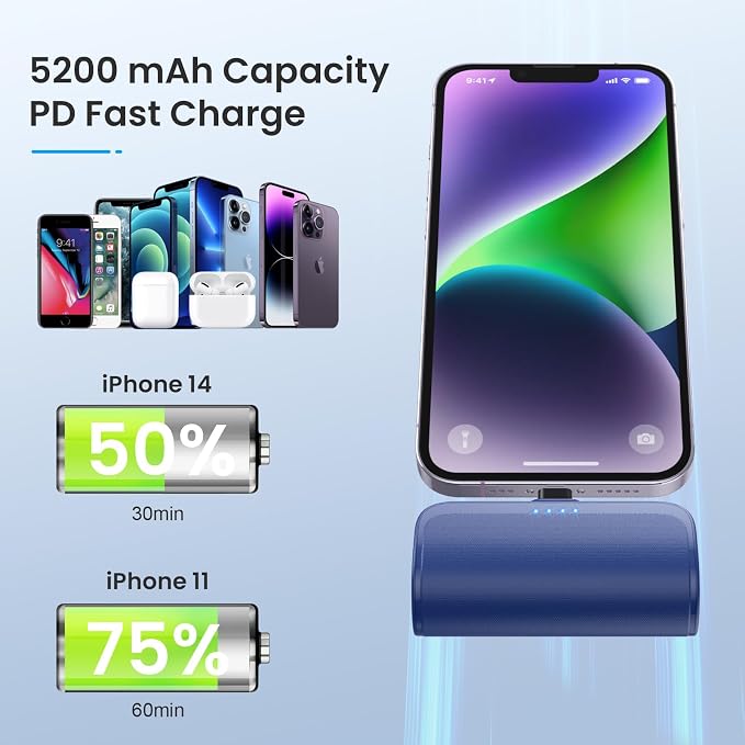 Mini Portable Charger Power Bank - Image 4