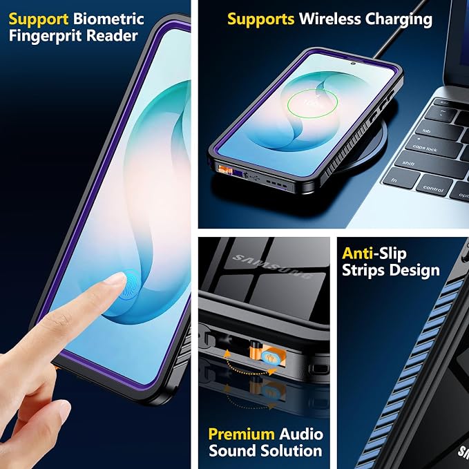SPIDERCASE for Samsung Galaxy S26 Plus Case Waterproof, Built-in Screen - Image 6