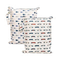Tiny Twinkle Mess Proof Wet Bags | 2-Pack Reusable Waterproof Wet Bags by TinyTwinkle