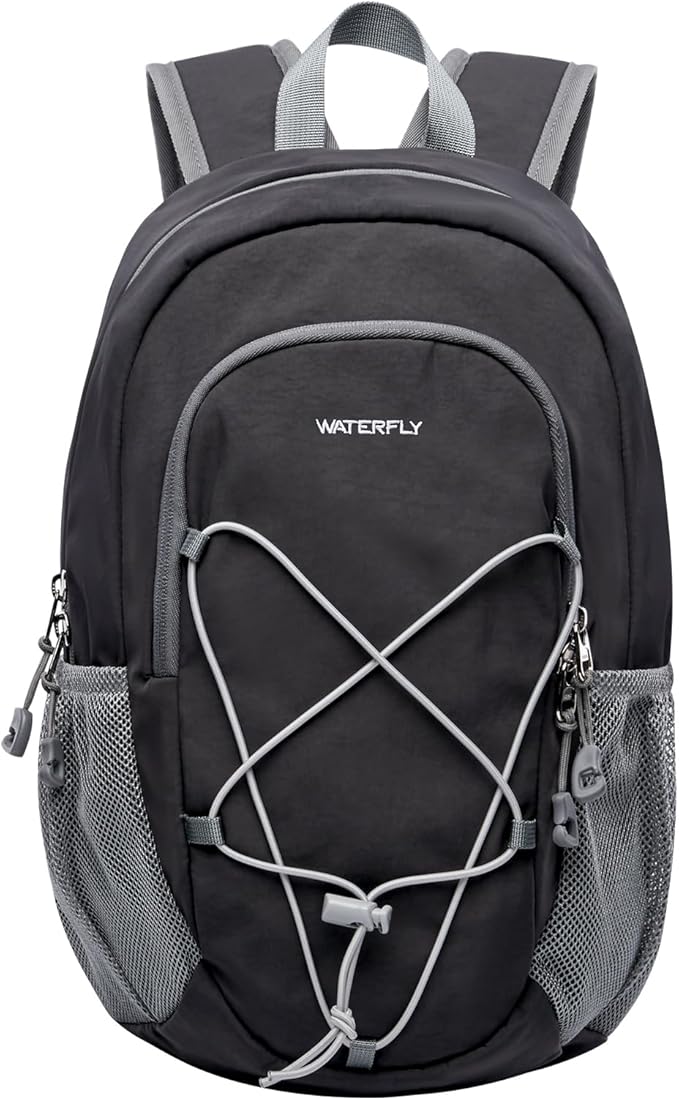 WATERFLY 12L Small Hiking Backpack: Day Pack Lightweight Travel Bag Camping by Waterfly