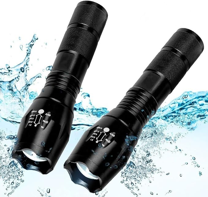 BESTSUN LED Flashlight 2 Pack, High Lumens Small Tactical Flashlights - Image 9
