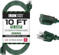 Iron Forge Cable Weatherproof 10 Ft Outdoor Extension Cord by IronForgeCable