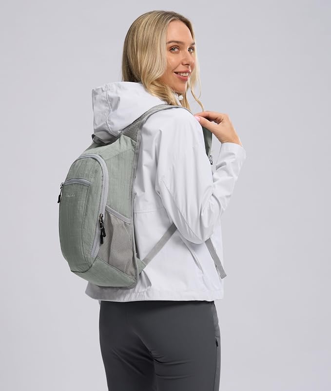 Uselike 10L Small Hiking Backpack Travel Daypack Lightweight Packable Back Pack - Image 3