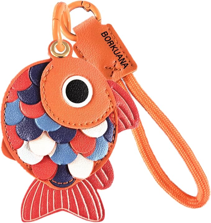 Leather Keychain Holder Case Compatible by ZOUITY