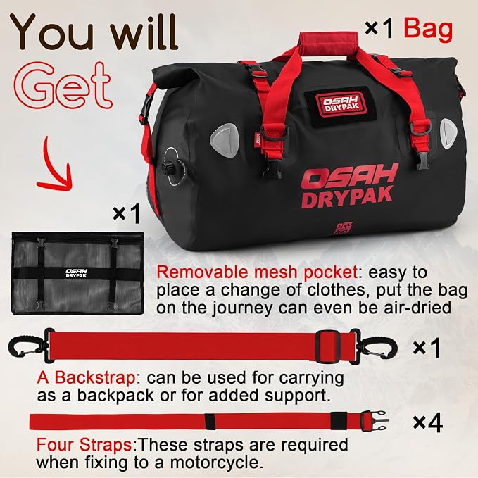 OSAH DRYPAK Waterproof Duffel Bag - Image 8