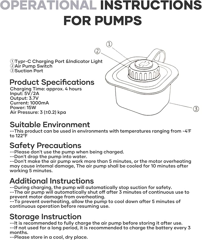 coofay Vacuum Backpack Travel - Image 9