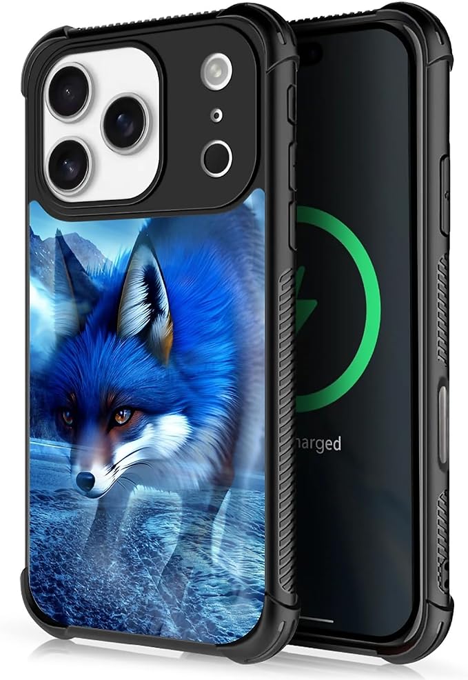 for iPhone 17 Pro Case, for MagSafe Graphic Design for Girl Boy Soft Silicone by FKBRCL4U