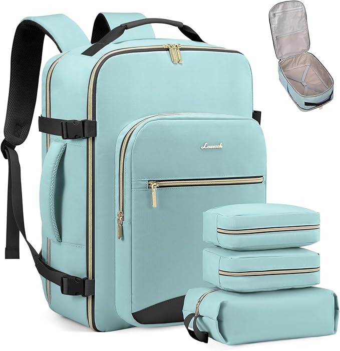 LOVEVOOK Travel Backpack for Women & Men 50L, Airline Approved Carry On by LOVEVOOK