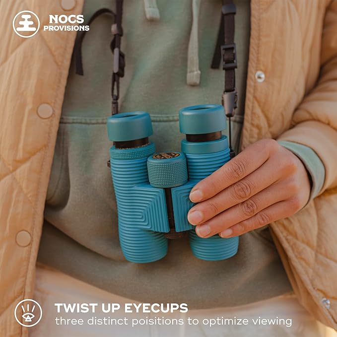 Nocs Provisions Field Issue Compact 8x32 Waterproof Binoculars, Shockproof - Image 6
