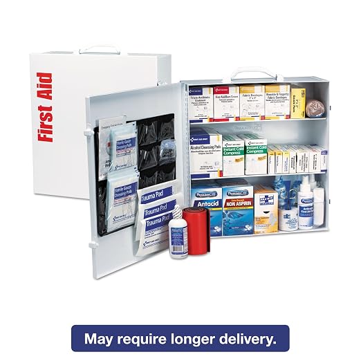 First Aid Only 90575 3-Shelf ANSI B+ and OSHA-Compliant First Aid Kit, - Image 2
