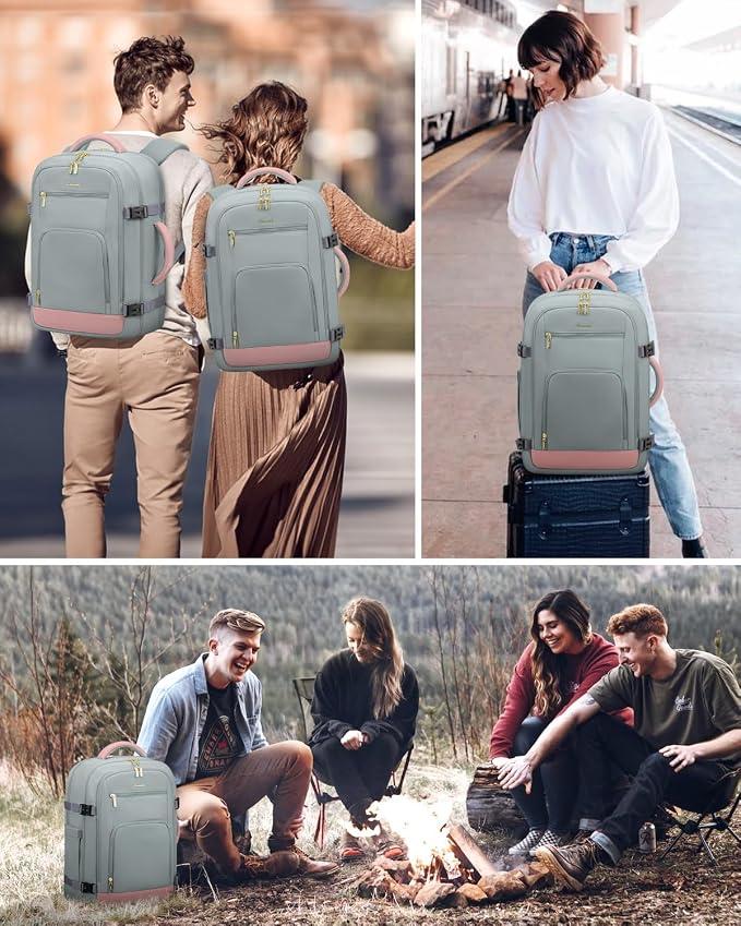 LOVEVOOK 50L Travel Backpack for Women Flight Approved, Carry on Backpack for - Image 7