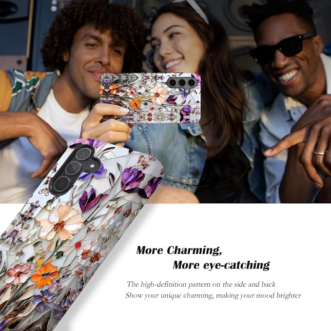 Compatible for Samsung Galaxy A16 5G Case, Dual Layer Heavy Duty 2 in 1 - Image 4