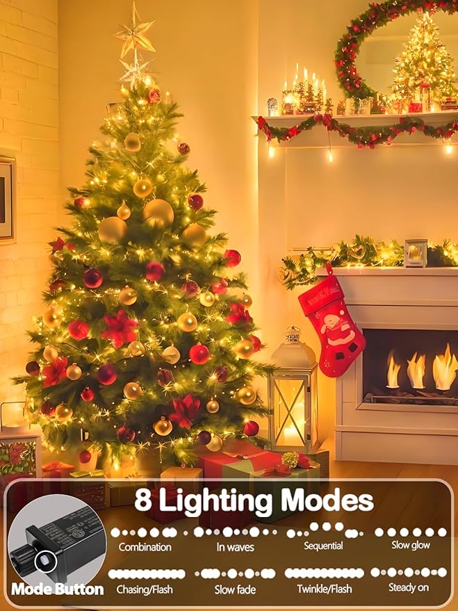 Upgraded Super Long 264FT 800 LED Christmas String Lights Outdoor & Indoor - Image 2