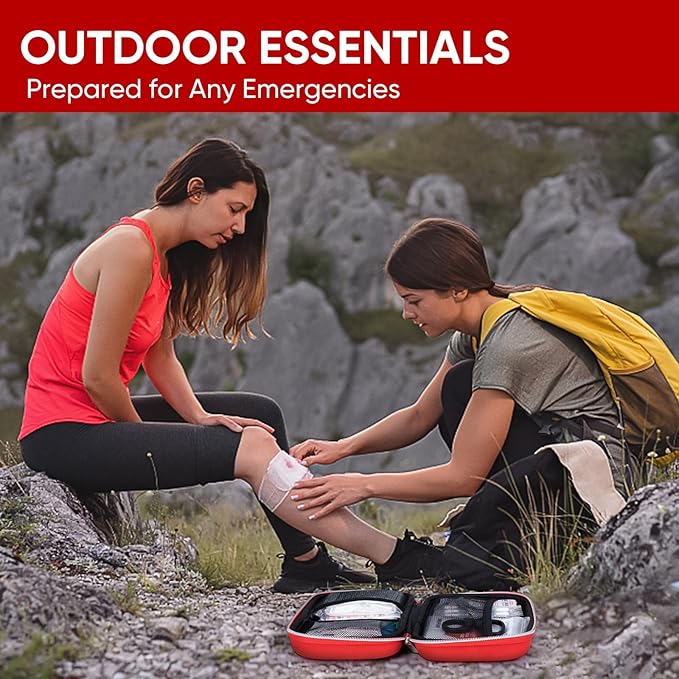PTEROMY 300 Piece First Aid Kit, Portable Small Emergency Kits Compact 1st Aid - Image 5